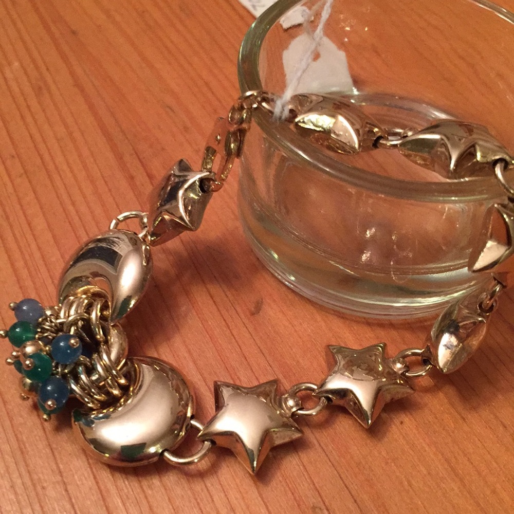 Vintage - very cute bracelet/ silver gold plated